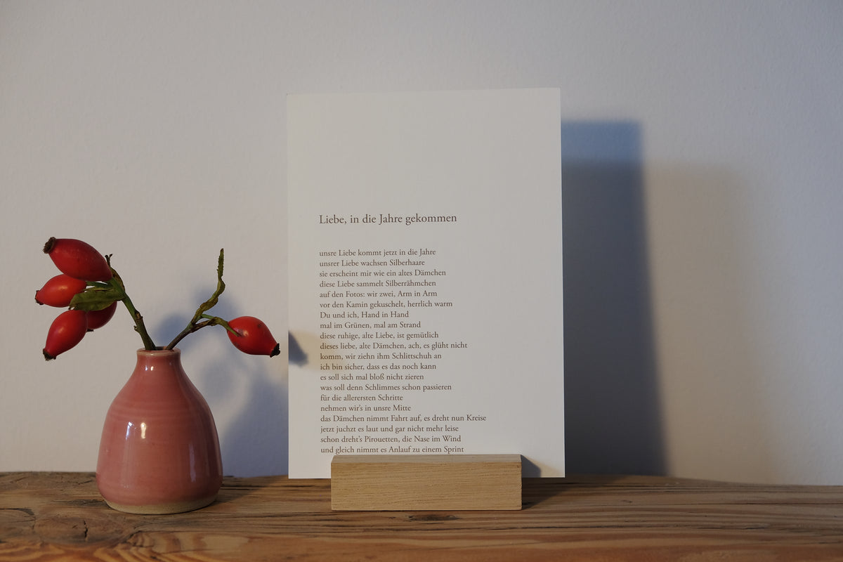 Liebe in die Jahre gekommen