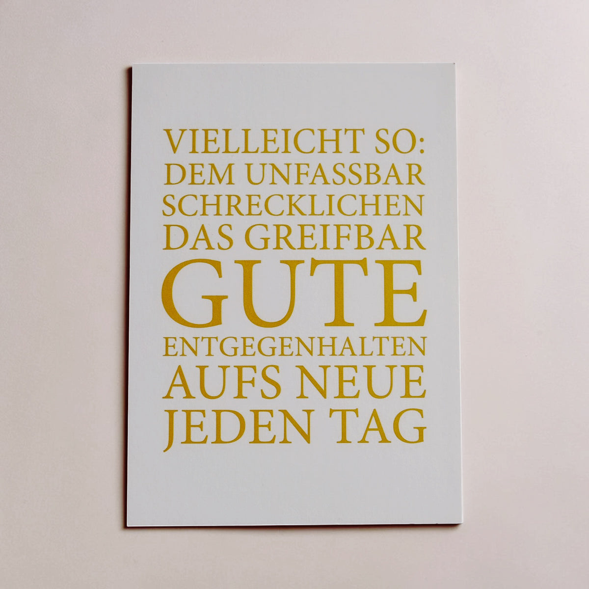 Vielleicht so