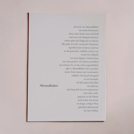 Abstandhalter